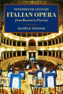Image for Nineteenth-century Italian Opera from Rossini to Puccini
