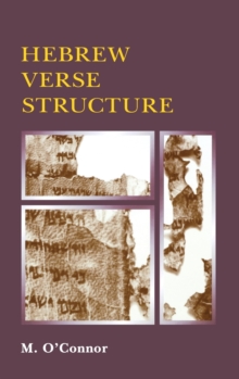 Image for Hebrew Verse Structure