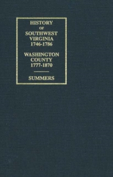 Image for History of Southwest Virginia Washington County