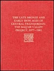 Late Bronze Age and Early Iron Ages of Central Transjordan