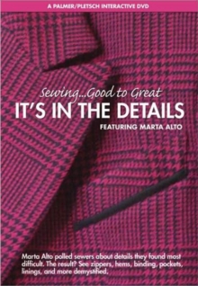 Image for Sewing . . . Good to Great : It's in the Details
