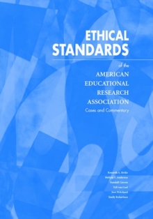 Image for Ethical Standards of the American Educational Research Association