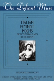 Image for Italian Feminist Poems from the Middle Ages to the Present