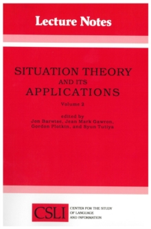Image for Situation Theory and Its Applications: Volume 2