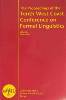 Image for Proceedings of the 10th West Coast Conference on Formal Linguistics