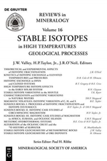 Image for Stable Isotopes in High Temperature Geological Processes