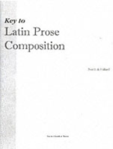 Image for Key to Latin Prose Composition