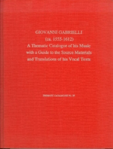 Image for Giovanni Gabrieli (ca. 1555-1612)