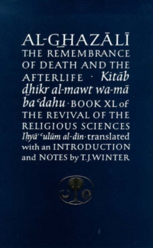 Image for Al-Ghazali on the Remembrance of Death and the Afterlife