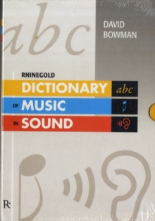 Image for Dictionary Of Music In Sound