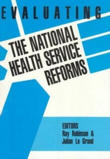 Image for Evaluating the NHS Reforms