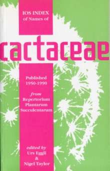 IOS Index of Names of Cactaceae
