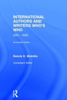 International Authors and Writers Who's Who