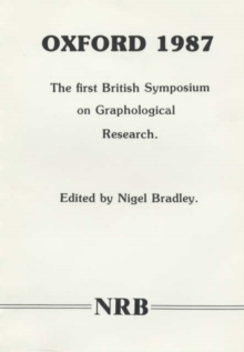 Image for British Symposium on Graphological Research