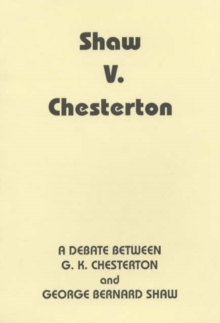 Image for Shaw V. Chesterton