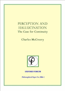 Image for Perception and Hallucination