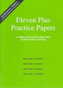 Image for Eleven Plus Practice Papers 1 to 4