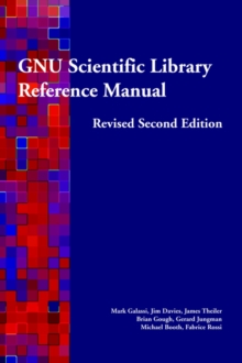 Image for GNU Scientific Library Reference Manual