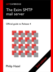Image for The Exim SMTP mail server : Official Guide to Release 4