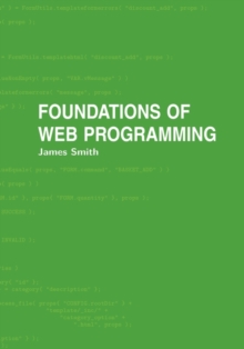 Image for Foundations of Web Programming