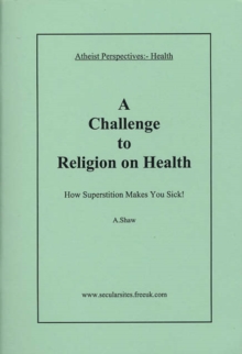 Image for Health, a Challenge to Religion on Health