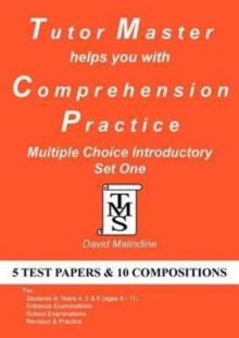 Image for Tutor Master Helps You with Comprehension Practice - Multiple Choice Introductory Set One