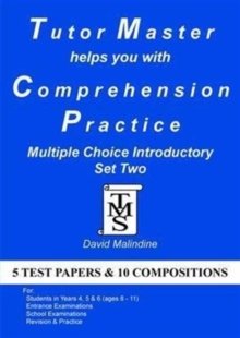 Tutor Master Helps You with Comprehension Practice – Multiple Choice Introductory Set Two