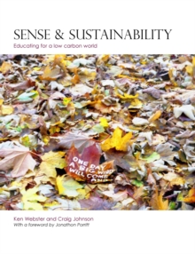 Image for Sense & sustainability  : educating for a low carbon world