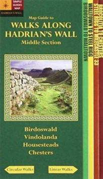 Image for Walks Along Hadrians Wall: Middle Section. Map-Guide