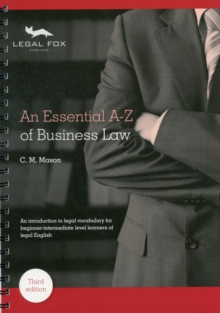 Image for An Essential A-Z of Business Law
