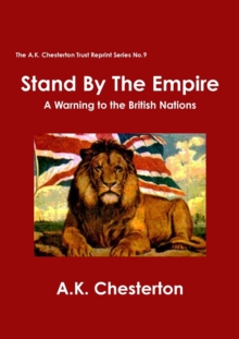 Image for Stand by the Empire : A Warning to the British Nations