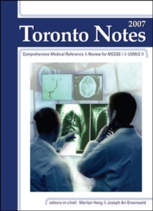 Image for Toronto Notes for Medical Students 2007