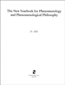 New Yearbook for Phenomenology and Phenomenological Philosophy