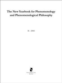 New Yearbook for Phenomenology and Phenomenological Philosophy