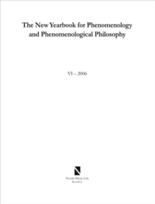New Yearbook for Phenomenology and Phenomenological Philosophy