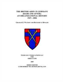 Image for The British Army in Germany