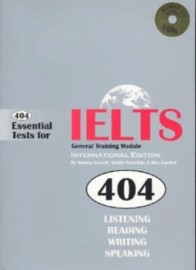 Image for 404 Essential Tests For IELTS - General Training Module (Book with CDs)