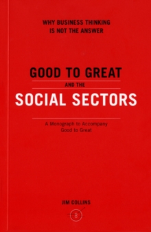 Image for Good To Great And The Social Sectors
