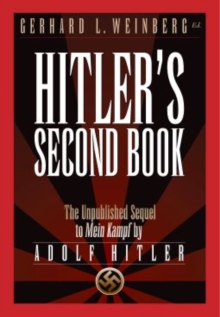 Image for Hitler's Second Book: The Unpublished Sequel to Mein Kampf