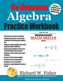 Image for No-Nonsense Algebra Practice Workbook