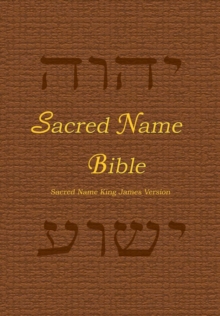Image for Sacred Name Bible