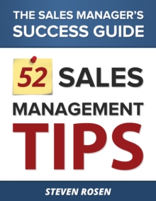 Image for 52 Sales Management Tips: The Sales Managers' Success Guide