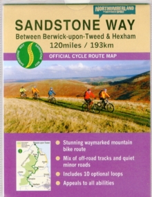 Image for Sandstone Way Cycle Route Map - Northumberland : Between Berwick Upon Tweed and Hexham