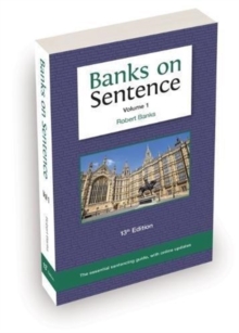 Image for Banks on Sentence 2018 Volume One