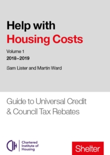 Image for Help With Housing Costs: Volume 1