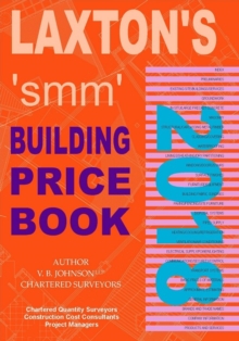 Image for Laxton's SMM Building Price Book 2018