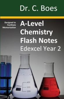 Image for A-Level Chemistry Flash Notes Edexcel Year 2