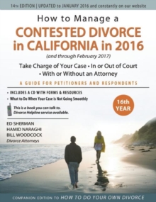 Image for How to Manage a Contested Divorce in California in 2016