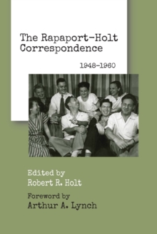 Image for The Rapaport-Holt Correspondence