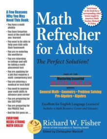 Image for Math Refresher for Adults : The Perfect Solution